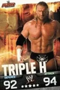 WWE Slam Attax Evolution - Slam Attax Evolution Card: Triple H